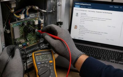 Join the fridge repair forum for quick fixes.